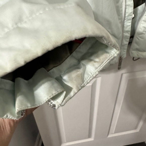 Burton Women’s Down Puffer Winter Jacket size XL Hooded Snow Ski Snowboarding - Picture 4 of 8